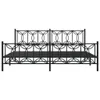 vidaXL Bedframe met hoofdeinde en voeteneinde, metaal, Productafbeelding-voorbeeld 4