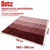 Betz Wohndecke 140x190 cm Kuscheldecke Tagesdecke  Farbe: Produktbild-Vorschau 2