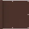 vidaXL Schermo privacy per balcone marrone 90x300 cm Anteprima dell’immagine prodotto 5
