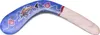 Boomerang Aborigine Blue - Boomerang da 40 cm dipinto a Anteprima dell’immagine prodotto 1