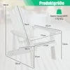 Krzesło COSTWAY Adirondack z uchwytem na kubek, odporne na Podgląd zdjęcia produktu 5
