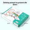 Montessori drewniana układanka z patyczkami i pierścieniami Podgląd zdjęcia produktu 5