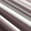 Bettwäsche Set 155x220 cm Violett Gestreift Baumwolle Produktbild-Vorschau 5