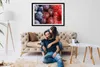 Bild - Bilderrahmen - 100 cm x 70 cm - MDF - Rahmen - Foto Produktbild-Vorschau 3