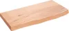 vidaXL Umyvadlová deska světle hnědá 60x30x(2-4) cm Náhled obrázku produktu 1