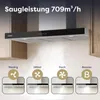 CIARRA Cappa da cucina a parete, 90 cm, Classe energetica Anteprima dell’immagine prodotto 2