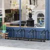 HOMCOM Stojan na bicykle, voľne stojací stojan, stojan na Náhľad obrázku produktu 2