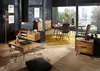 FineBuy Lavagna NISHAN 160x54x40 cm Sheesham Lavagna Hifi Anteprima dell’immagine prodotto 7