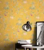 NEWROOM Tapete Phenicia Gelb Vliestapete - Modern Blätter Produktbild-Vorschau 4