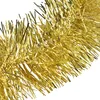 Weihnachtsdeko Lametta - Girlande Goldfarben 2,7 Meter - Produktbild-Vorschau 7