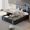 UnboxG Polsterbett 140x200 mit USB und Typ C, Boxspringbett Produktbild-Vorschau 6