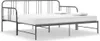 A metal daybed with a mattress and two pillows. Produktbild-Vorschau