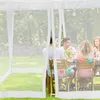 Relaxdays Moskitonetz für 3 x 3 m Pavillon, 2 Seitenteile, Produktbild-Vorschau 5