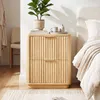 ALIGHTUP, comodino con 2 cassetti scanalati, dimensioni Anteprima dell’immagine prodotto 6