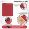 Damen Leder Portemonnaie tiefrot RFID Paolo Peruzzi Produktbild-Vorschau 2