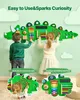 Ściana sensoryczna SucceBuy z motywami dinozaurów i 11 Podgląd zdjęcia produktu 5
