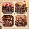 Twilight Sakura Path – CuteBee DIY Book Nook miniatúrny Náhľad obrázku produktu 8