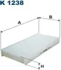 Innenraumfilter FILTRON K 1238 Produktbild-Vorschau 1