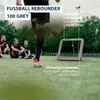HUDORA Fußball Rebounder 100 Grey  – Rebounder für Fußball Produktbild-Vorschau 2