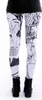 cosey - bedruckte bunte Leggins (Einheitsgröße) - Design Produktbild-Vorschau 3