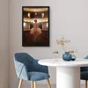 MuchoWow® MuchoWow® Gerahmtes Poster Ballerina mit rosa Produktbild-Vorschau 5