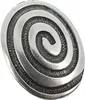 Anhänger Spirale Messing versilbert im Used Look Minott Produktbild-Vorschau 1