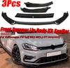 A collage showing a car body kit spoiler for a Volkswagen Golf and the parts of the spoiler. Náhled obrázku produktu