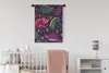 MuchoWow® Wandteppich Wandbehang Dinosaurier - Kind - Produktbild-Vorschau 2