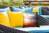 MuchoWow® Outdoor Kissen - Strand - Meer - Sonne - Horizont Produktbild-Vorschau 4