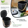 Kôš na bioodpad s vekom, ekologický, neprepúšťajúci zápach, Náhľad obrázku produktu 2