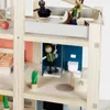 Puppenhaus Natur mit Möbeln Produktbild-Vorschau 6