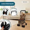 Rollateur avec panier Mobiclinic Déambulateur Sac à Voir les images du produit 7