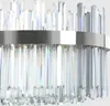 A close-up view of a crystal chandelier. Produktbild-Vorschau
