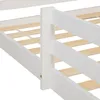 Homestyle4u detská posteľ biela 90x200cm dom posteľ ochrana Náhľad obrázku produktu 10