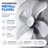 Ventilatore da pavimento in metallo – Ventilatore da tavolo Anteprima dell’immagine prodotto 5