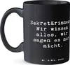Mr. & Mrs. Panda Kaffeetasse Spruch Sekretärin Produktbild-Vorschau 2