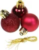 Weihnachtskugeln Ochsenblut bruchfest Ø 3 cm aus Kunststoff Produktbild-Vorschau 8
