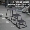 SucceBuy Skakanki plyometryczne, 12/18/24 cali, Podgląd zdjęcia produktu 2