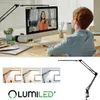 LUMILED LED 8W Lampada da scrivania Braccio girevole Anteprima dell’immagine prodotto 4