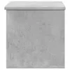vidaXL Truhlica betónová sivá 60x35x35 cm materiál na báze Náhľad obrázku produktu 4