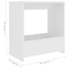 vidaXL Beistelltisch Weiß 50x26x50 cm Holzwerkstoff -  Produktbild-Vorschau 7