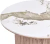 BELIANI Couchtisch Weiß u. Braun Keramik Tischplatte in Produktbild-Vorschau 4