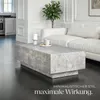 tectake® Couchtisch Lasley inkl. Bodenschoner, Produktbild-Vorschau 5