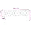 vidaXL Kopfteile 2 Stk. Dunkelgrau 80x7x78/88 cm Stoff -  Produktbild-Vorschau 9