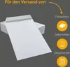 250 Versandtaschen Weiß 229x324 mm (DIN C4) mit Haftklebung Produktbild-Vorschau 4