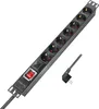 LogiLink PDU7C01, 7 AC zásuvky / AC zásuvek, Typ F, 230 V, Náhled obrázku produktu 3