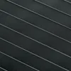 A close-up, abstract view of a black pleated fabric. Produktbild-Vorschau