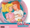 Papp-Teller Bibi & Tina 23 cm 10 Stück  Papierteller Produktbild-Vorschau 2
