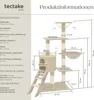 tectake® Kratzbaum Dominik 144 cm inklusive Treppe, 3 Produktbild-Vorschau 5