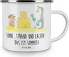 Mr. & Mrs. Panda Pott Sommerfreude - Weiß - Geschenk, Produktbild-Vorschau 3